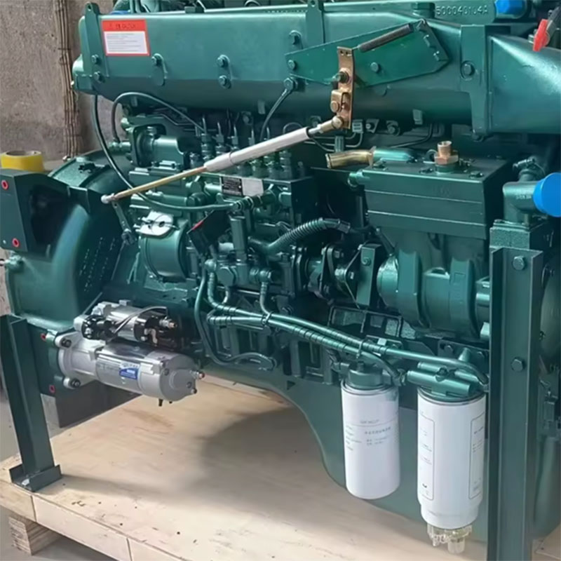 Sunkiųjų sunkvežimių WP10 variklio mazgas